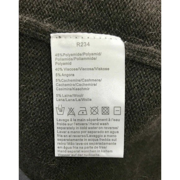 Gerard Darel Tie Waist‎ Shift Sweater Dress Size 4 Grunge whimsygoth retro - Picture 5 of 8